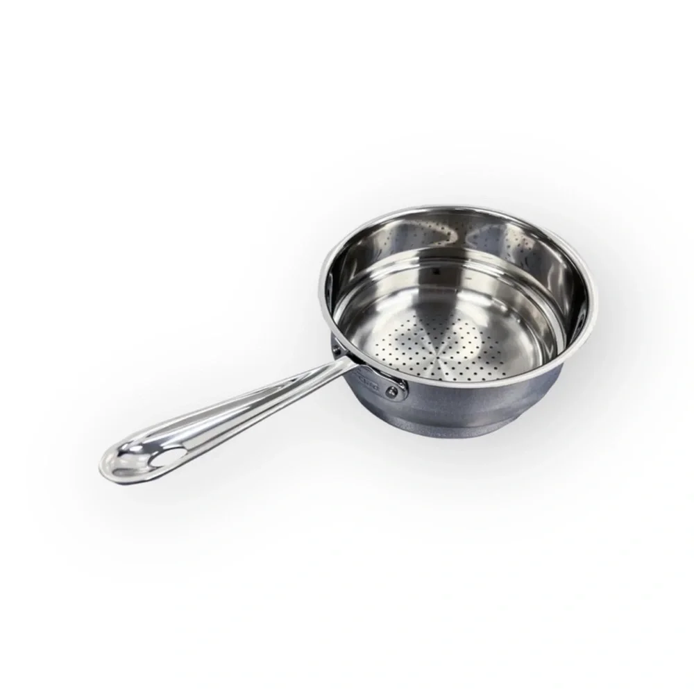 All Clad ★Polished Stainless Steel8” Universal Strainer Steamer Insert★pricefirm